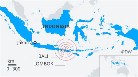 Deadly earthquake strikes Indonesia′s Lombok island | News | DW | 29.07.2018