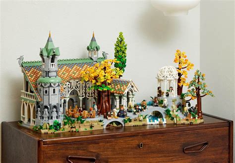 This LEGO Lord of the Rings Rivendell Set Includes the Entire Fellowship as Minifigs