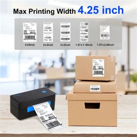 THERMAL SHIPPING BARCODE Label Printer 4X6'' For Amzon ebay USPS DHL lable Print $91.67 - PicClick