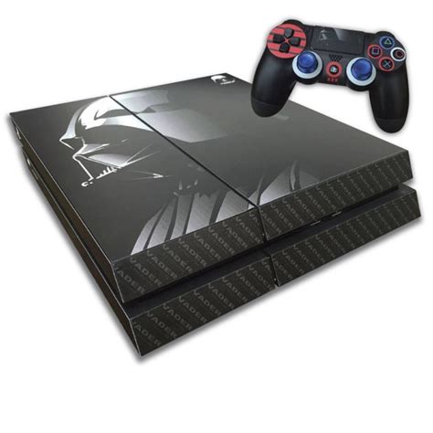 PS4 Skin EXCLUSIVE Darth VADER EDITION with 2 Controller Skins