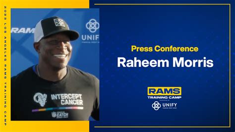 Defensive coordinator Raheem Morris on what he saw from Rams defense in ...