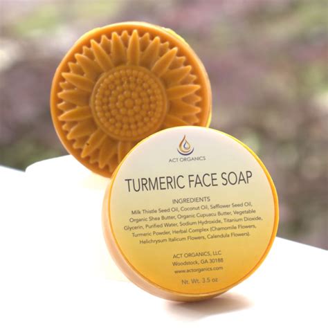 Turmeric Brightening Soap | Acne-Prone Skin | ACT ORGANICS