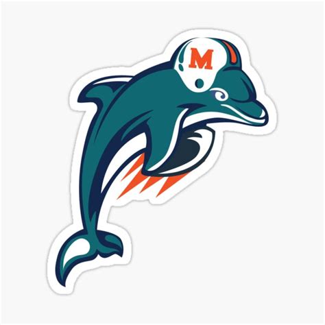 Miami Dolphins Stickers | Redbubble