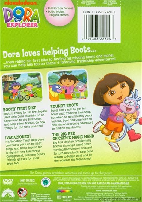 Dora The Explorer: Dora Loves Boots (DVD) | DVD Empire