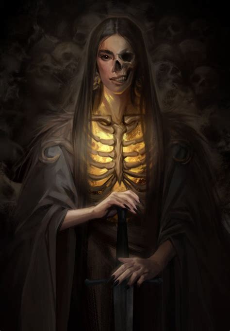 'Goddess of Death' by Anilya Larmina : r/DarkGothicArt