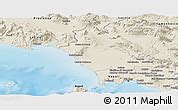 Gray Panoramic Map of Caserta