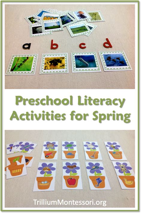 Literacy Lesson Plan For Preschoolers