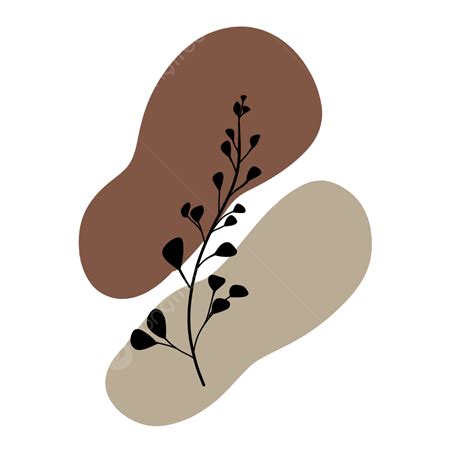 Beige Aesthetic PNG Picture, Aesthetic Brown Beige Leaf Line Art, Leaf Drawing, Leaf Sketch ...