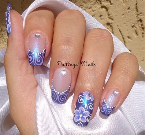 ValAngel Nails Art: Nail art "Elegant Violet"