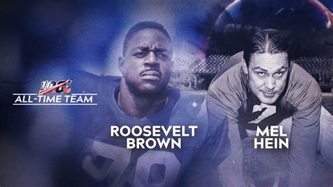 Roosevelt Brown, Mel Hein named to NFL 100 All-Time Team