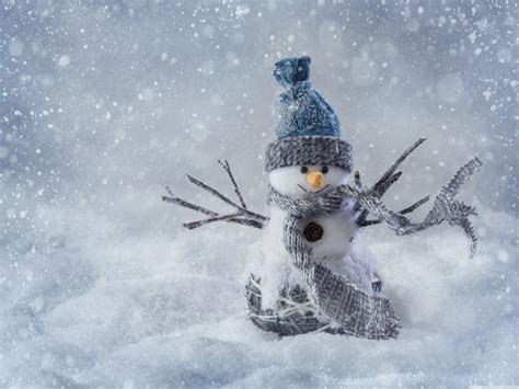 Free download Christmas Snowman Craft 4K HD Desktop Wallpaper for 4K ...