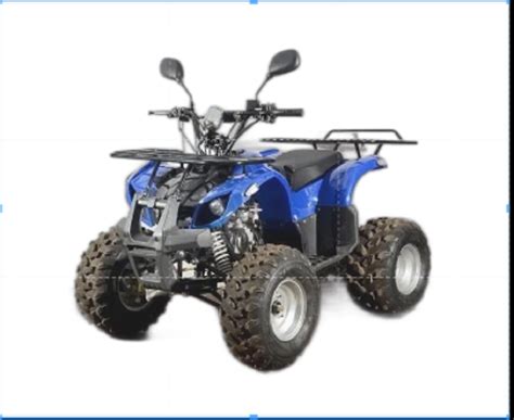 65 km/Hr 110cc Blue ATV Quad Motorcycle, Vehicle Model: 2022 at Rs 74999 in Surat