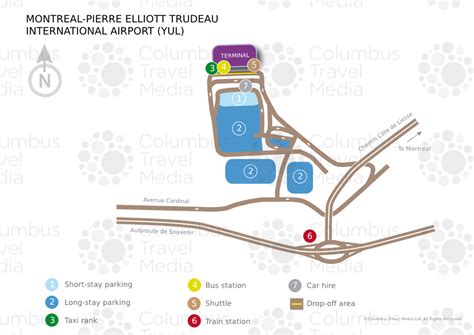 Montreal Airport Terminal Map