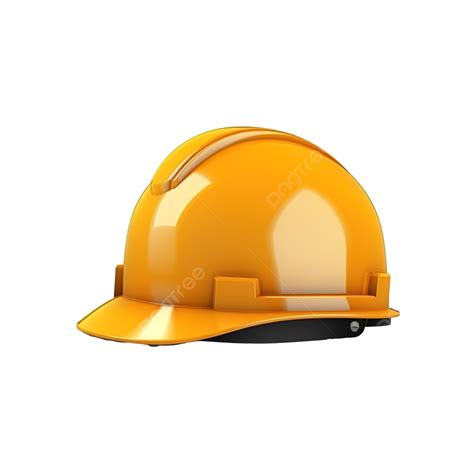 Construction Helmet Illustration In Minimal Style, Industrial, Work, Worker PNG Transparent ...