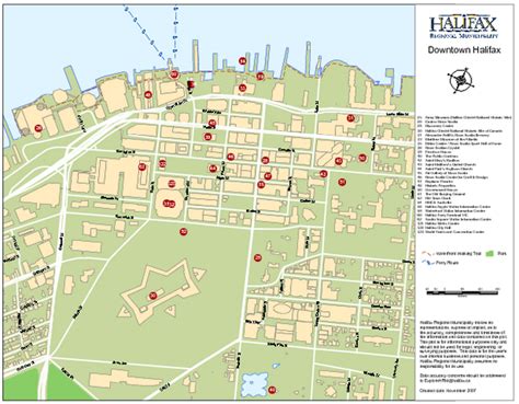 Halifax Tourist Map - Halifax Nova Scotia • mappery