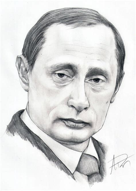 Vladimir Putin Portrait by Skimbleshanks2 on DeviantArt