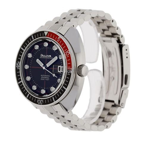 Bulova 98B320 Oceanographer Devil Diver Automatic Mens Watch Archiver ...