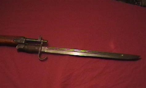 Japanese type 99 arisaka bolt action rifle with bayonet - naxresilk