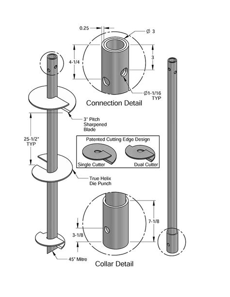 Pin on Helical piles