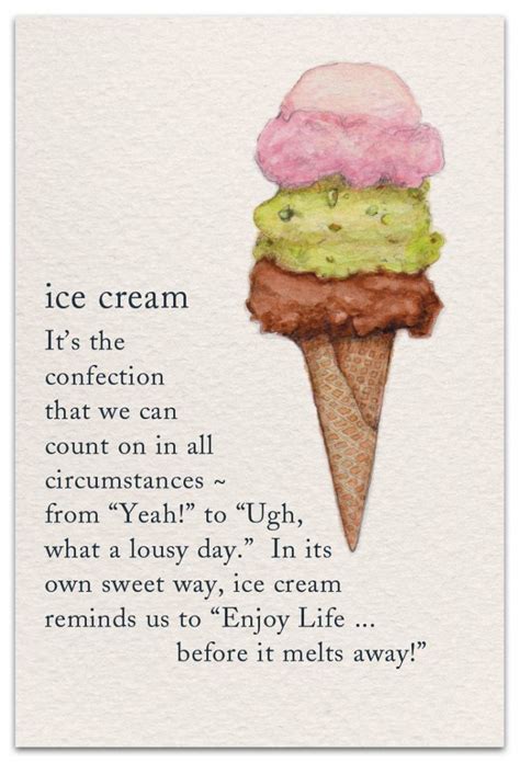 Ice Cream Birthday Quotes - ShortQuotes.cc