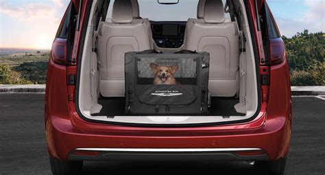 2021 Chrysler Pacifica Gets Mopar Accessories, Including A Collapsible Pet Kennel | Carscoops