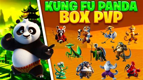 KUNG FU PANDA 🐼 BOX PVP 📦 [ aveman ] – Fortnite Creative Map Code