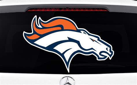 DENVER BRONCOS Decal ~ Car Truck Window Cornhole Wall Vinyl Sticker ...