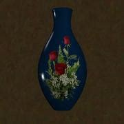 Vase (blue) Free 3D Model - .3ds .sldprt - Free3D