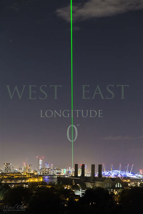 Prime Meridian Laser in Greenwich @ Astrophotography by Miguel Claro