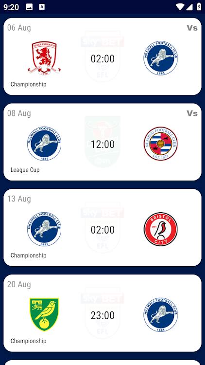 Millwall FC Fan App (by FootyFan) - (Android Apps) — AppAgg