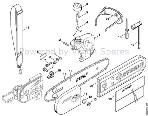 Stihl Pole Saw Parts Diagram