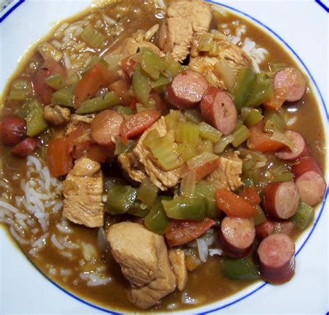 New Age Soul Food: Chicken and Andouille Sausage Gumbo