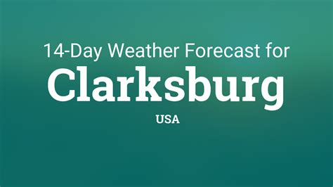 Clarksburg, USA 14 day weather forecast