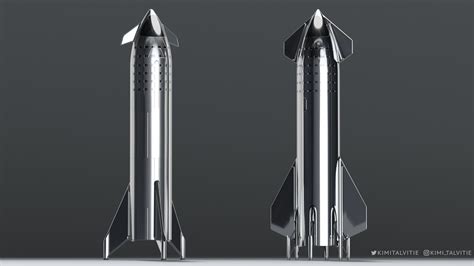 SpaceX Starship old design vs. the new one by Kimi Talvitie | human Mars