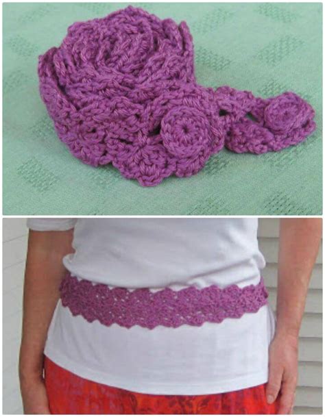 Crochet Belt Patterns - 44 Free Tutorials - DIY & Crafts