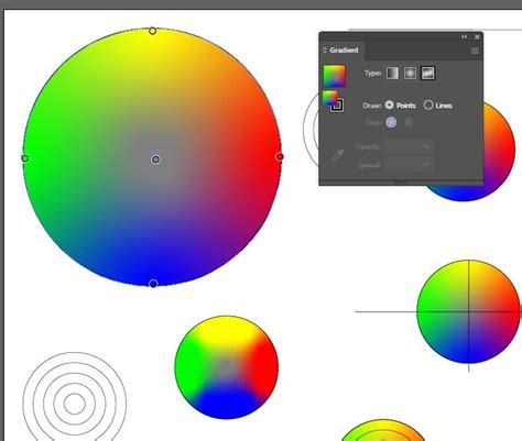 How to/Help create a CIELAB color space wheel in Adobe illustrator? - Graphic Design Stack Exchange