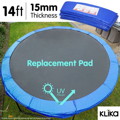 NEW REPLACEMENT TRAMPOLINE SAFETY SPRING PAD COVER 14ft | eBay