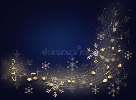 Music Notes Christmas Background Stock Illustrations – 1,060 Music ...