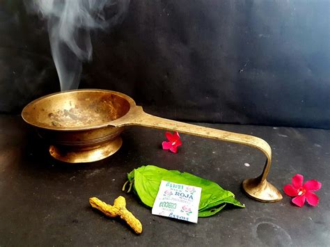 Sambarani karandi | Indian kitchen utensils, Brass decor, Indian kitchen