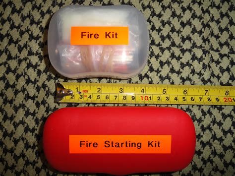 Survival Skillcraft: Fire Starting Kit: Two Options