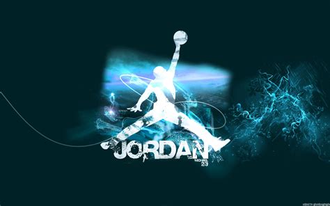 Michael Jordan Air Logo Widescreen Wallpaper | Basketball Wallpapers at ...