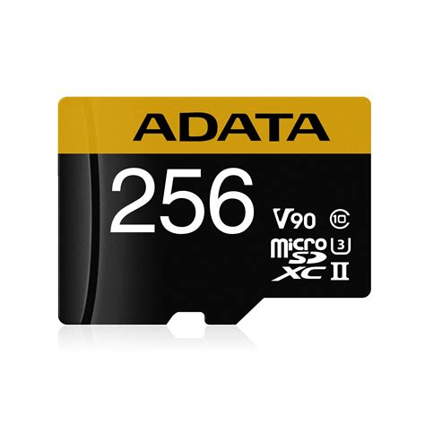 256GB ADATA Premier ONE MicroSDXC UHS-II U3 Class10 V90 275MB/s Memory Card - Walmart.com