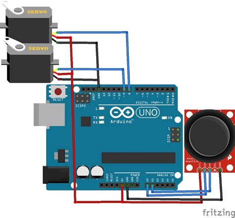 How to Control Servo Motors With an Arduino and Joystick | Education | Maker Pro