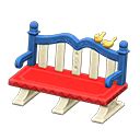 Plaza bench - Vivid | Animal Crossing (ACNH) | Nookea