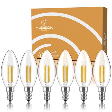 Dimmable Candelabra LED Light Bulbs – Hudson Bulb Co.