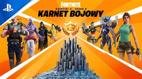 Fortnite Rozdział 2 Sezon 6 - karnet bojowy | PS5 | PS4 - YouTube