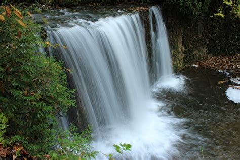 Hoggs Falls on the Boyne River Near Flesherton, Ontario