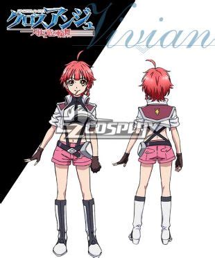 ezcosplay - Cross Ange Tenshi to Ryu no Rinbu Vivian Cosplay Costume