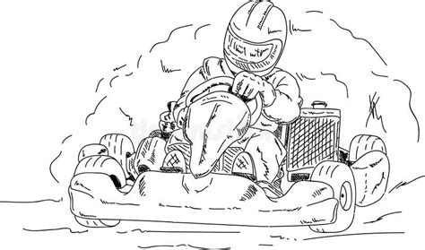 19+ Go Kart Coloring Page - KendlKhaidyn