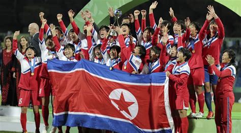 North Korea revel in double victories in women’s World Cups | Football ...